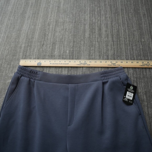 Avia Pants Women Athletic Wide Leg Blue Elastic Waist Scuba New Tag 3XL22 - Picture 6 of 10